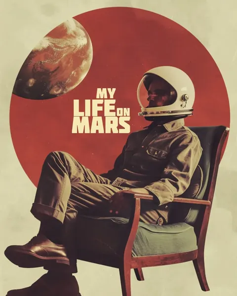 My Life on Mars astronaut poster